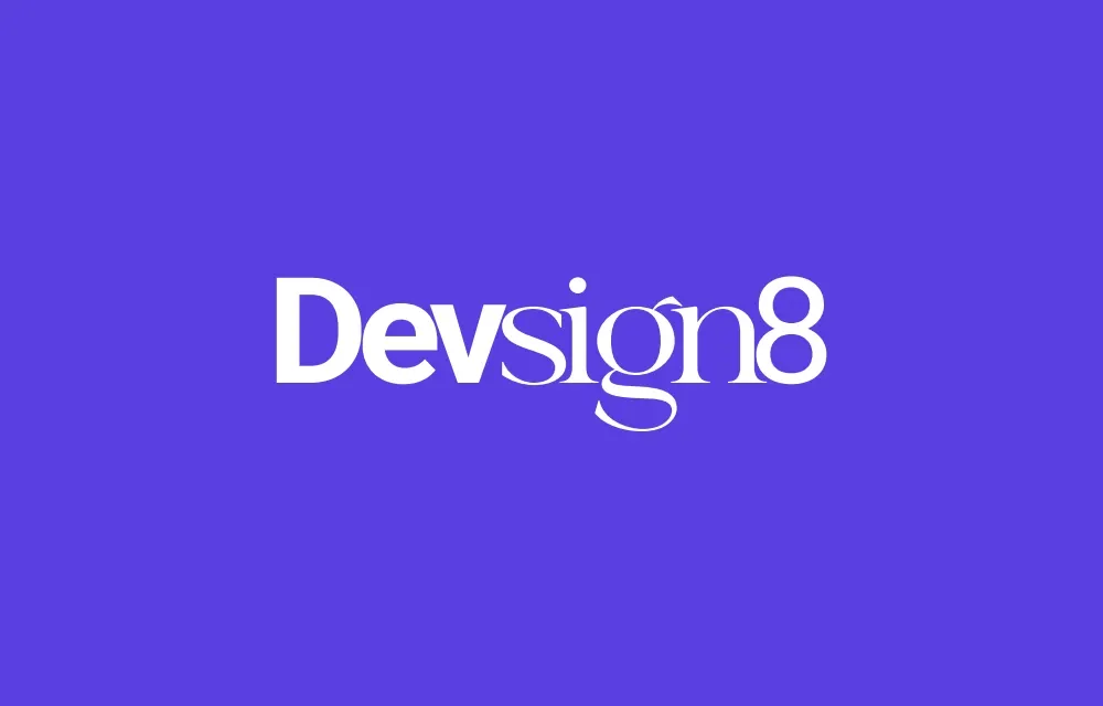 The wordmark in white on violet.